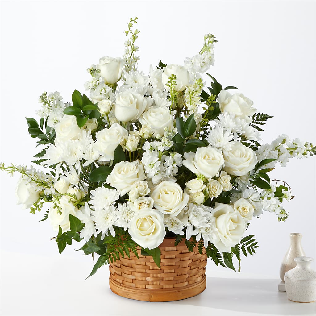 Heartfelt Condolences Arrangement – Love Blossoms Florist, Lexington NC