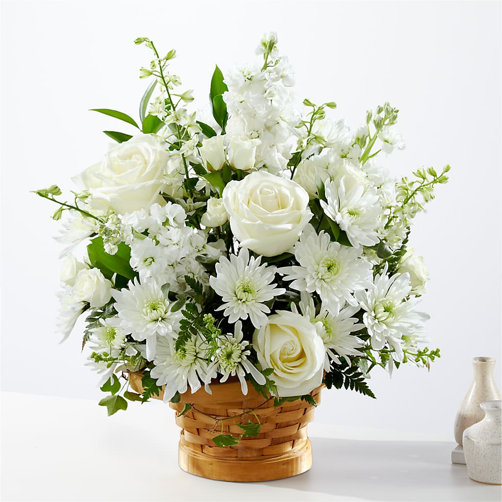 Heartfelt Condolences Arrangement – Love Blossoms Florist, Lexington NC