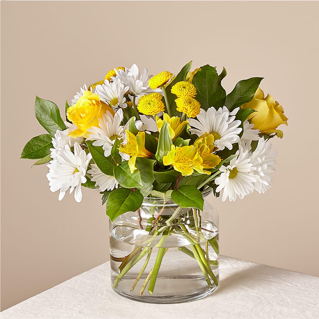Sunny Sentiments Bouquet – Love Blossoms Florist, Lexington NC