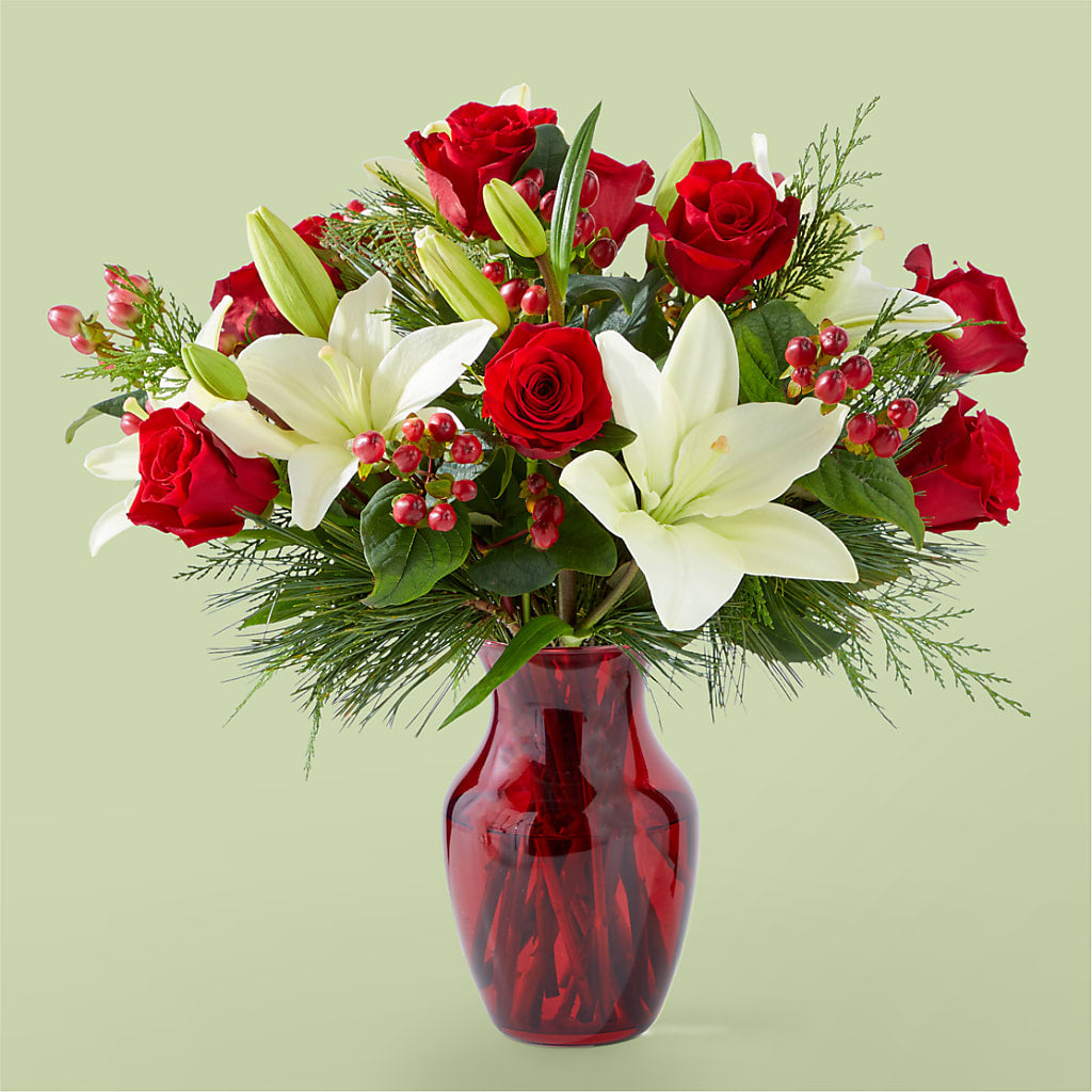 Evergreen Delight Bouquet – Love Blossoms Florist, Lexington NC