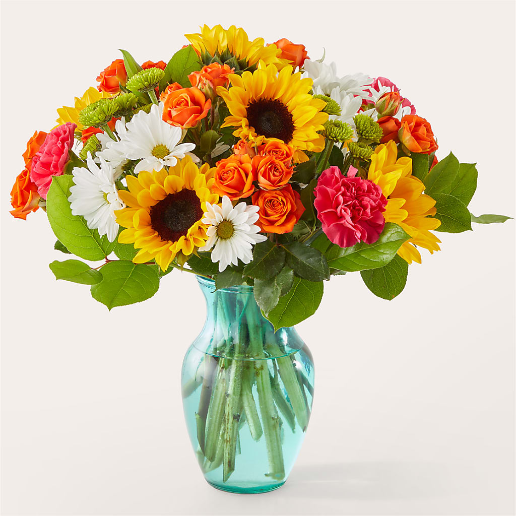 Sun-drenched Blooms Bouquet – Love Blossoms Florist, Lexington NC