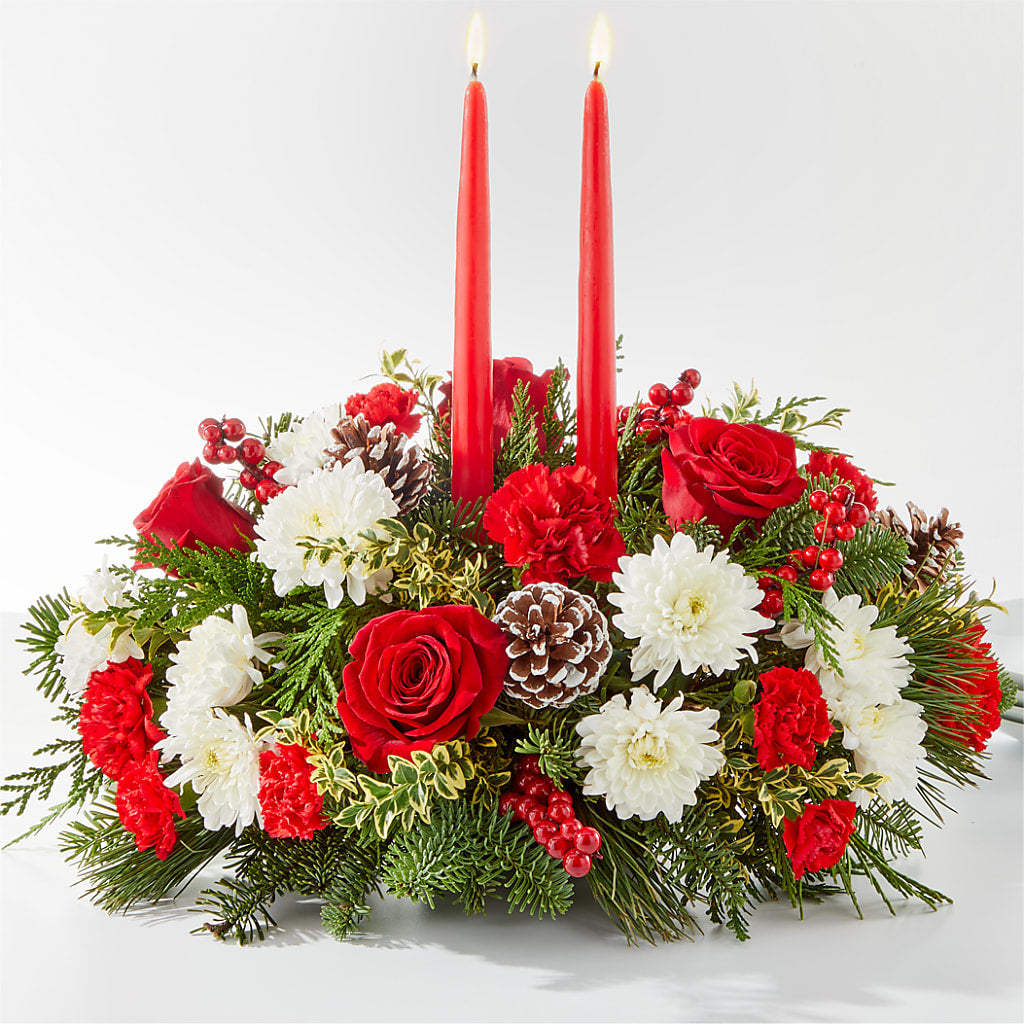 Holiday Soiree Centerpiece – Love Blossoms Florist, Lexington NC