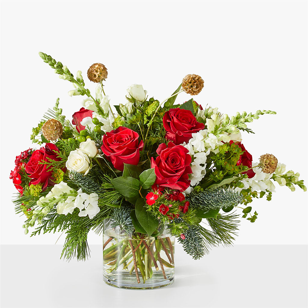 Deck the Halls Bouquet – Love Blossoms Florist, Lexington NC