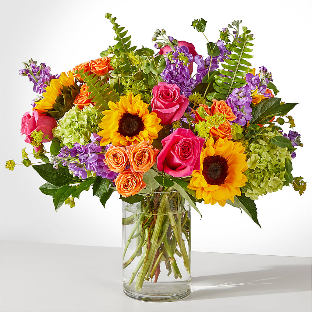 Vibrant Greetings Bouquet – Love Blossoms Florist, Lexington NC