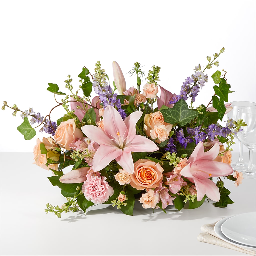 Blossom Time Centerpiece – Love Blossoms Florist, Lexington NC