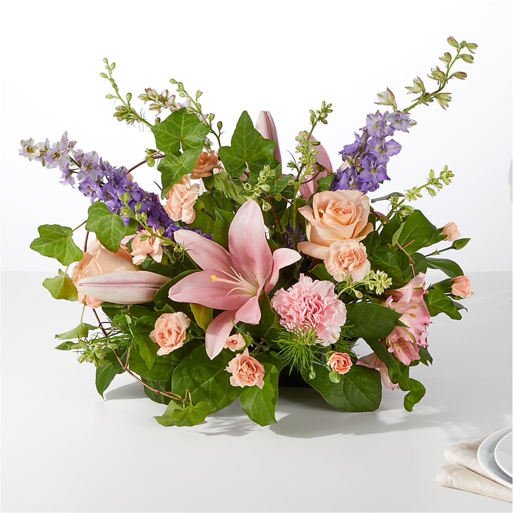 Blossom Time Centerpiece – Love Blossoms Florist, Lexington NC