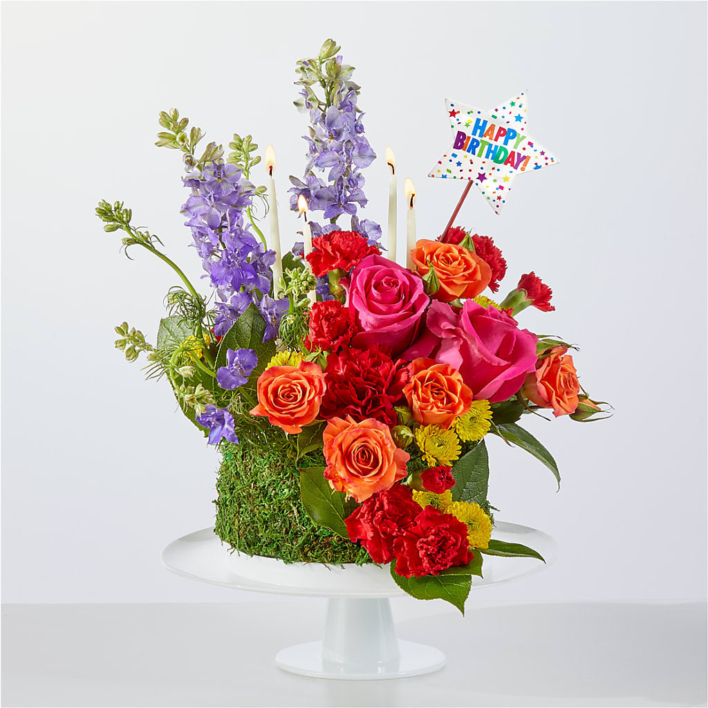 Best Year Yet Floral Cake – Love Blossoms Florist, Lexington NC