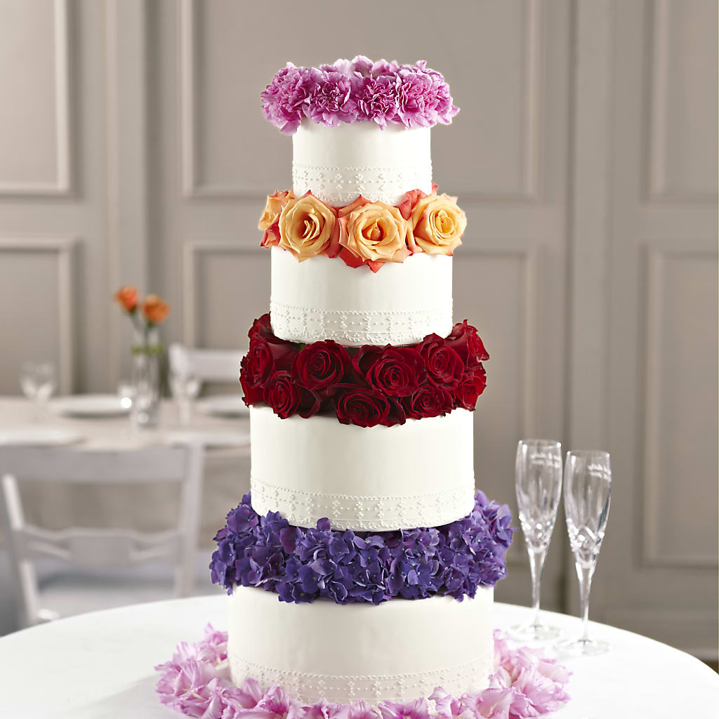 Infinite Love Cake Décor – Love Blossoms Florist, Lexington NC