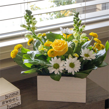 Sun Salutation Box Bouquet –  Love Blossoms Florist, Lexington NC