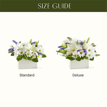 Beyond Blue Box Bouquet –  Love Blossoms Florist, Lexington NC
