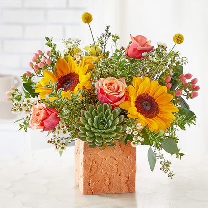 Sunflower Season Bouquet –  Love Blossoms Florist, Lexington NC