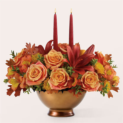 Harvest Table Centerpiece –  Love Blossoms Florist, Lexington NC