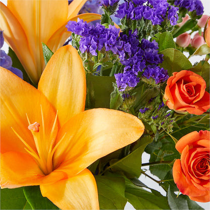 Radiant Citrus Bouquet –  Love Blossoms Florist, Lexington NC