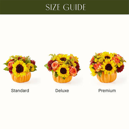 Golden Gourd Pumpkin Bouquet –  Love Blossoms Florist, Lexington NC