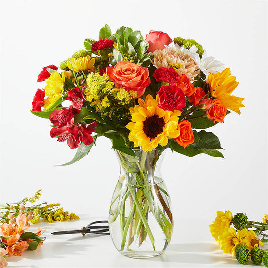 Fall Delight – A Florist Original –  Love Blossoms Florist, Lexington NC