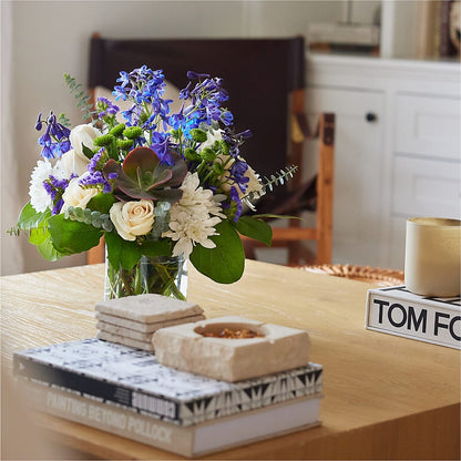Cerulean Waves Bouquet –  Love Blossoms Florist, Lexington NC