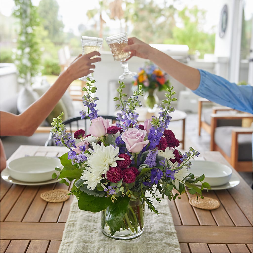 Violet Frost Bouquet –  Love Blossoms Florist, Lexington NC