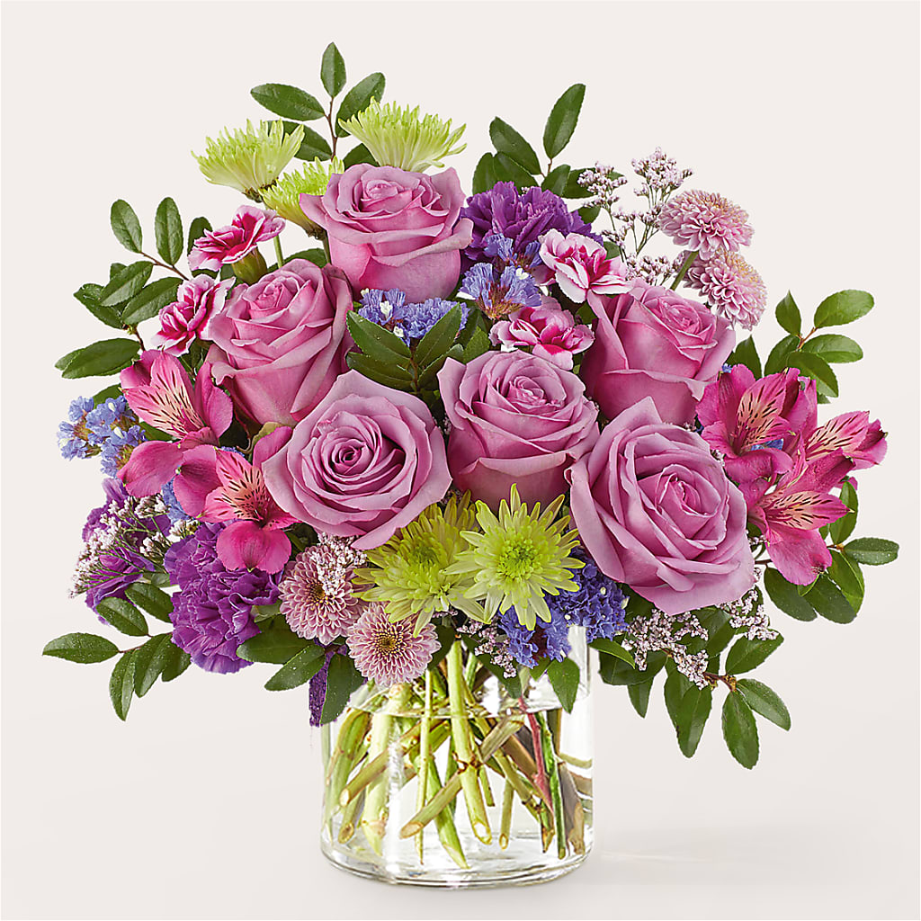 Glass Half Full Bouquet –  Love Blossoms Florist, Lexington NC