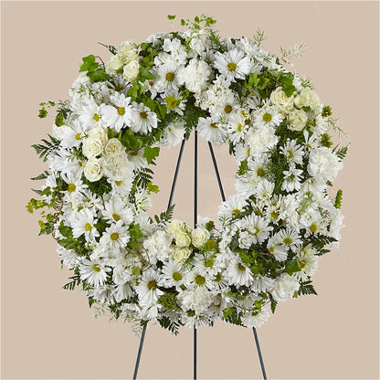 Faithful Wishes Wreath –  Love Blossoms Florist, Lexington NC