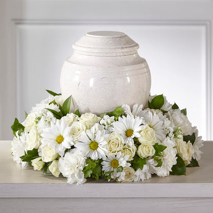Ivory Gardens Cremation Adornment –  Love Blossoms Florist, Lexington NC
