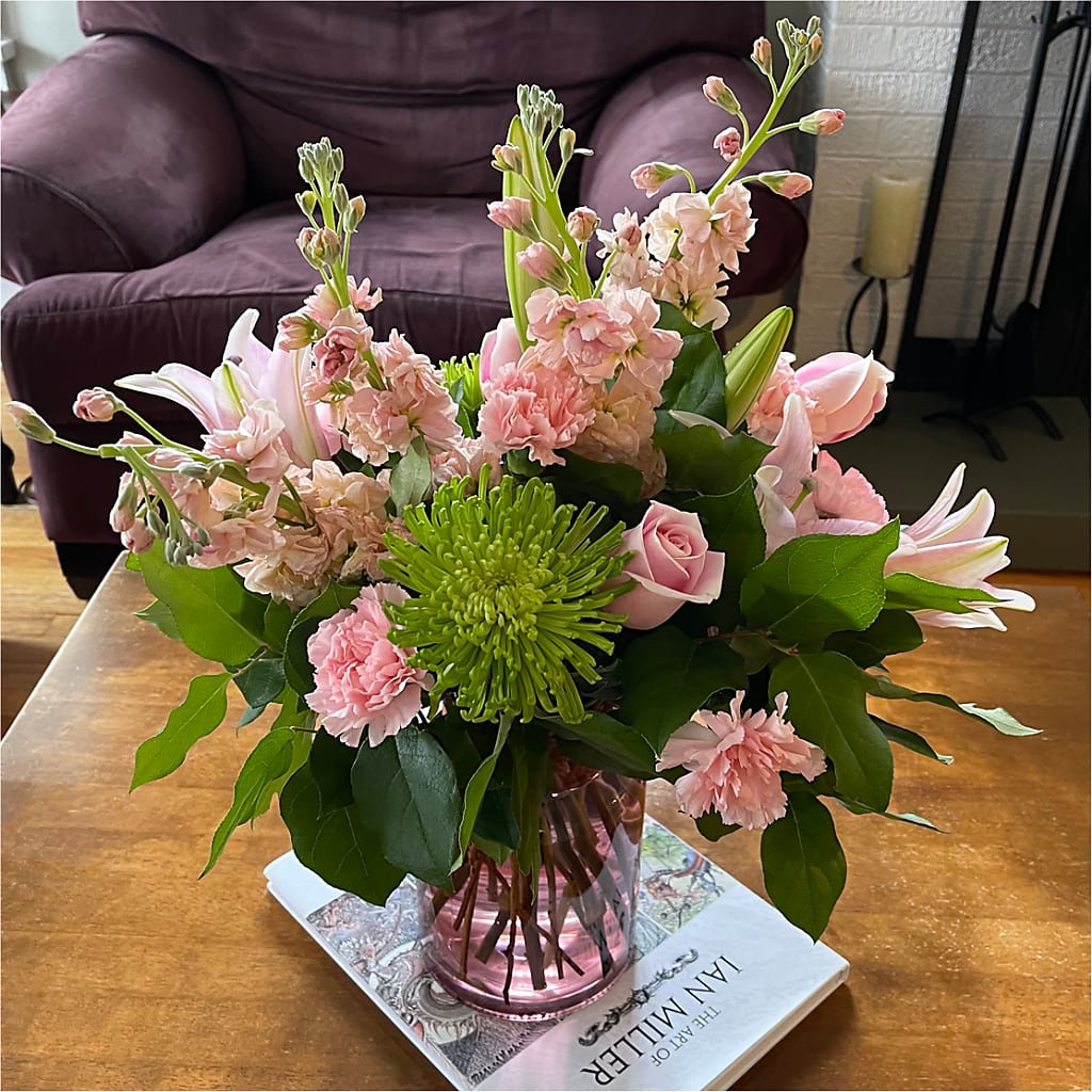 Pretty in Pink Bouquet –  Love Blossoms Florist, Lexington NC