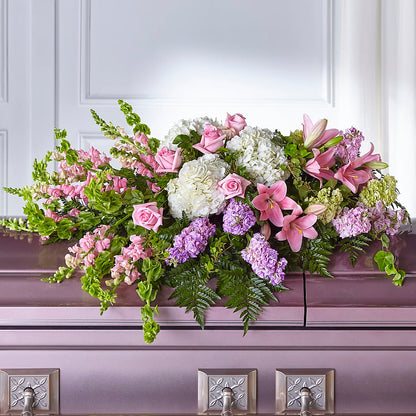 Life's Gratitude Casket Spray –  Love Blossoms Florist, Lexington NC