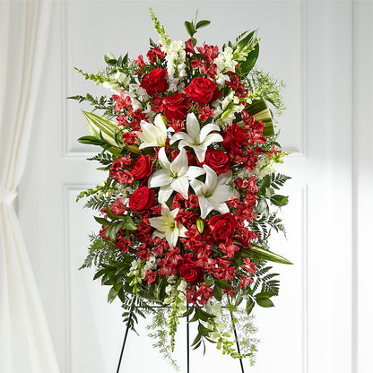 Everlasting Memory Standing Spray –  Love Blossoms Florist, Lexington NC