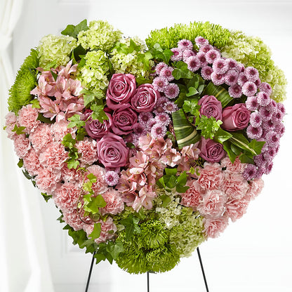 Heartwarming Standing Heart –  Love Blossoms Florist, Lexington NC