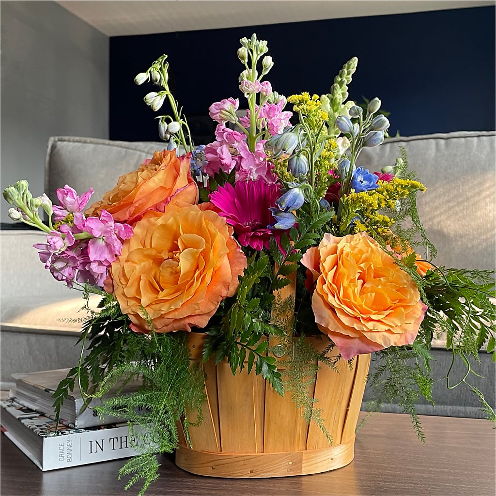 Garden of Life Basket –  Love Blossoms Florist, Lexington NC