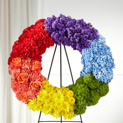 Circle of Love Wreath –  Love Blossoms Florist, Lexington NC