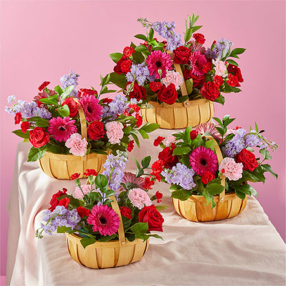 Pink Picnic Basket –  Love Blossoms Florist, Lexington NC