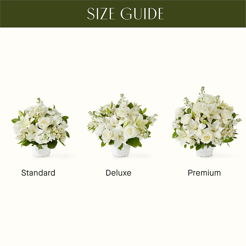 Peaceful Reflections Arrangement –  Love Blossoms Florist, Lexington NC
