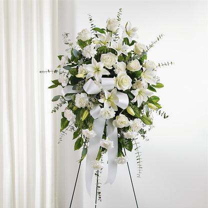 With Care Standing Spray –  Love Blossoms Florist, Lexington NC