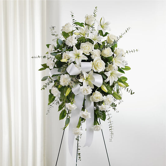 With Care Standing Spray –  Love Blossoms Florist, Lexington NC