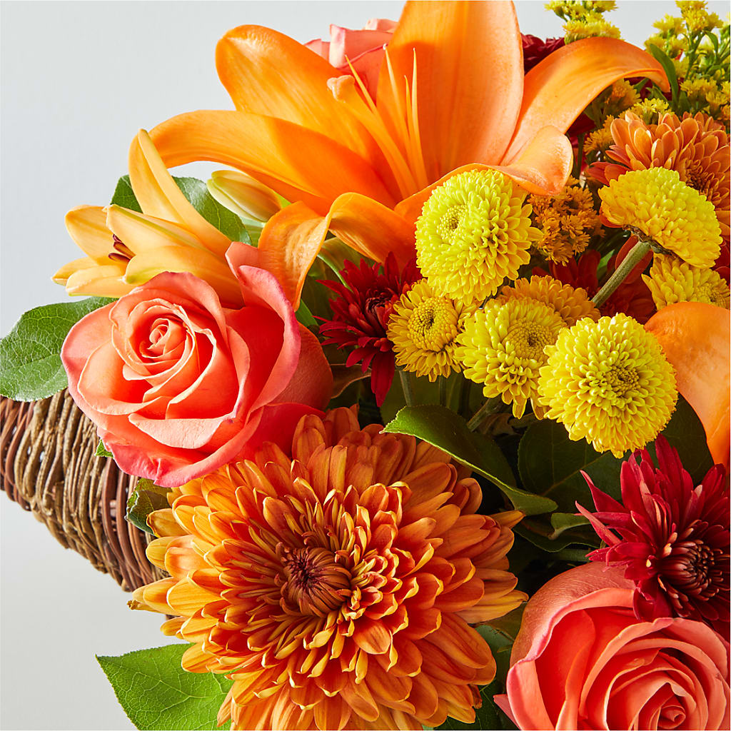 Bouquet of Blessings Cornucopia –  Love Blossoms Florist, Lexington NC