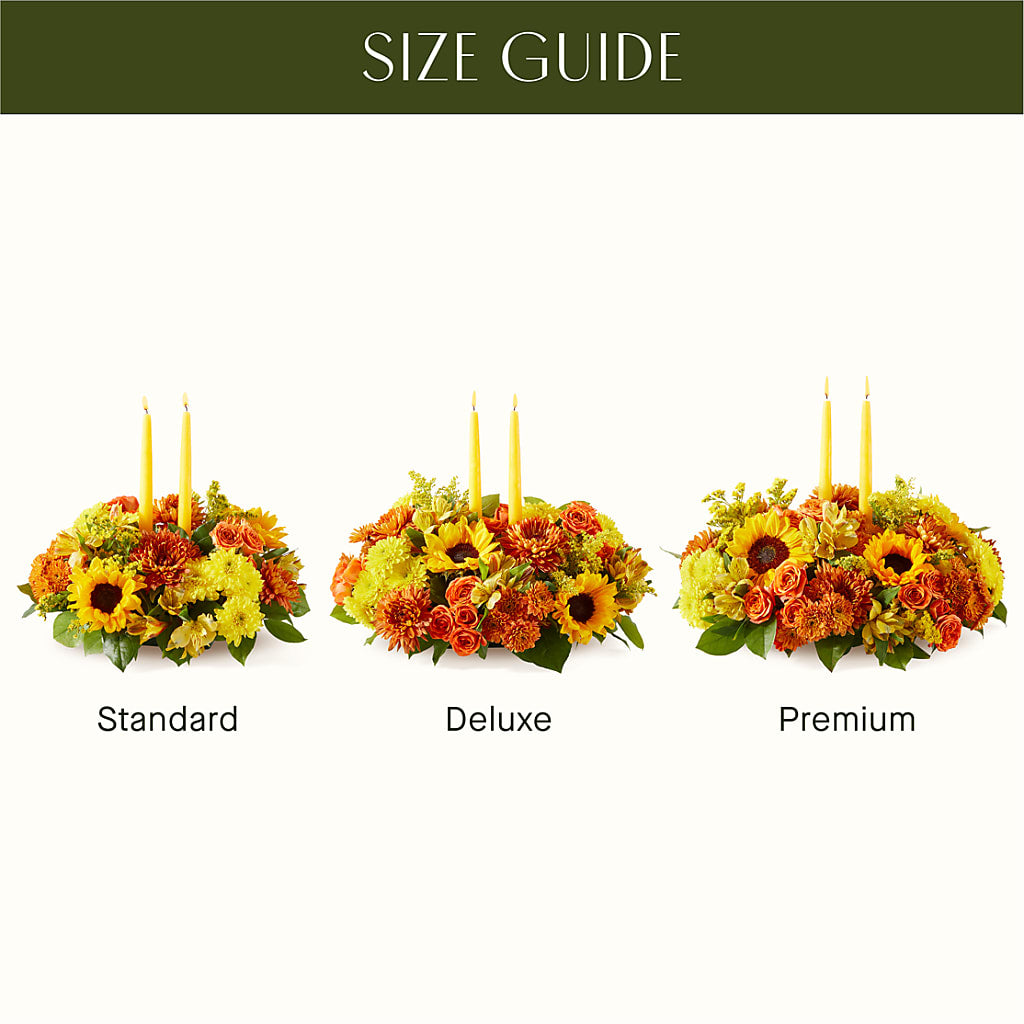 Autumn Harmony Centerpiece –  Love Blossoms Florist, Lexington NC