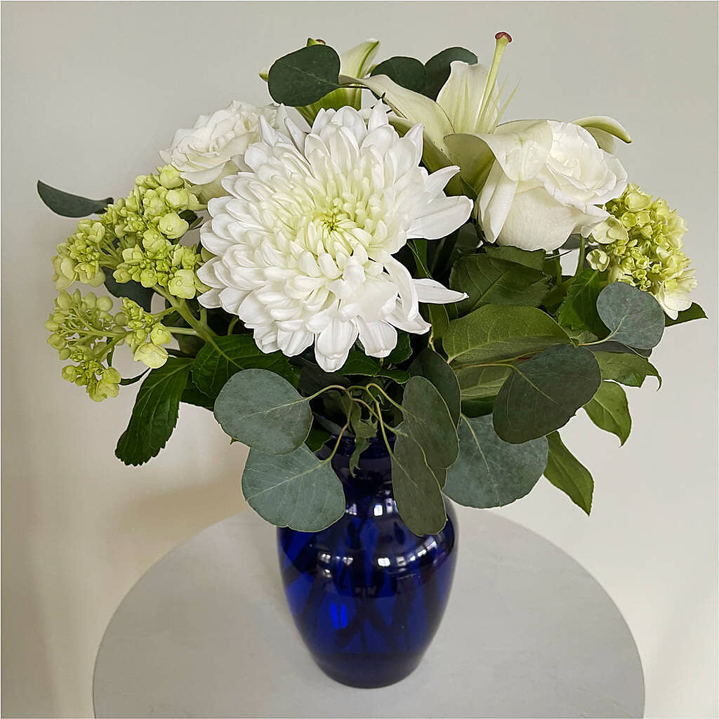 Snowy Dreams Bouquet –  Love Blossoms Florist, Lexington NC