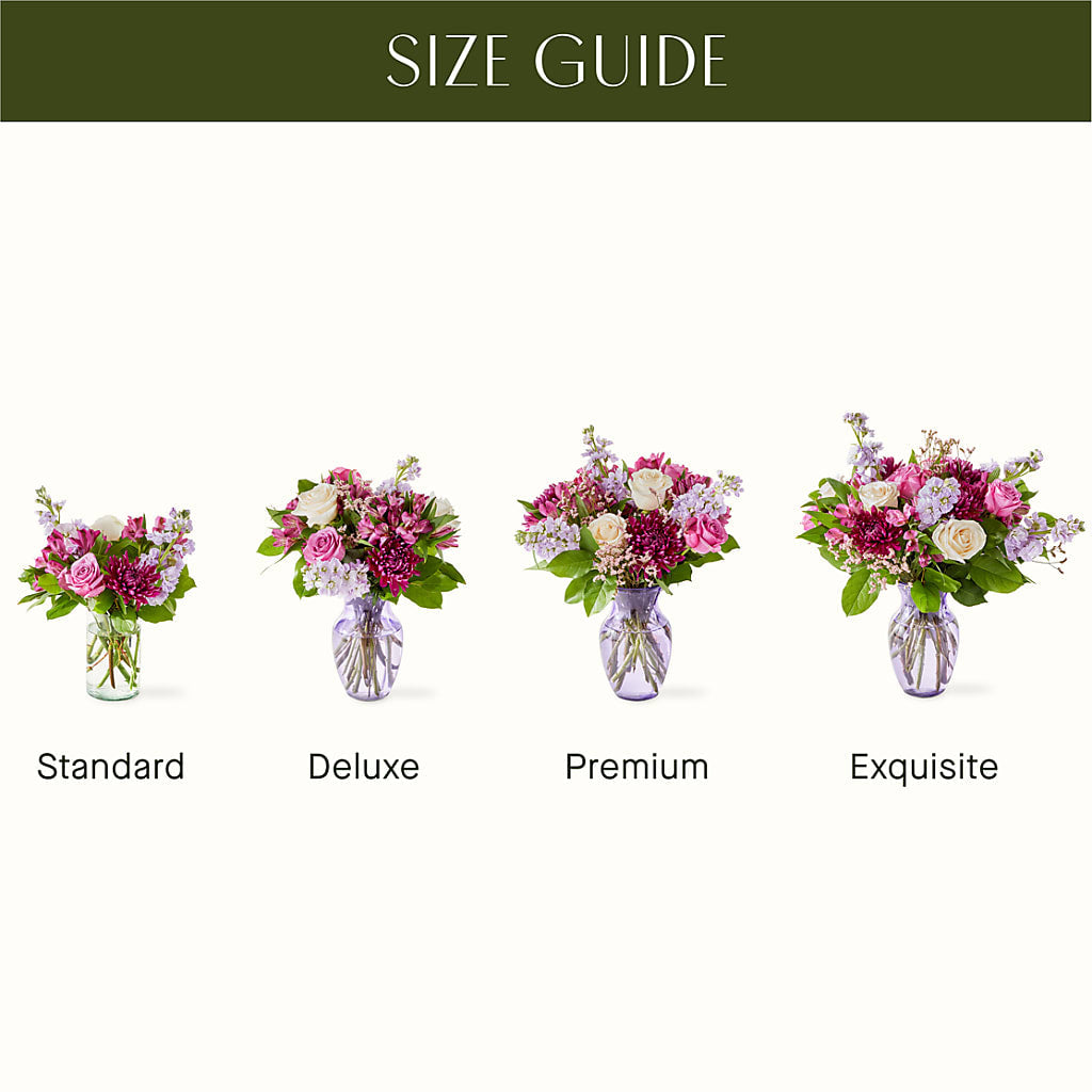 Amethyst Dreams Bouquet –  Love Blossoms Florist, Lexington NC