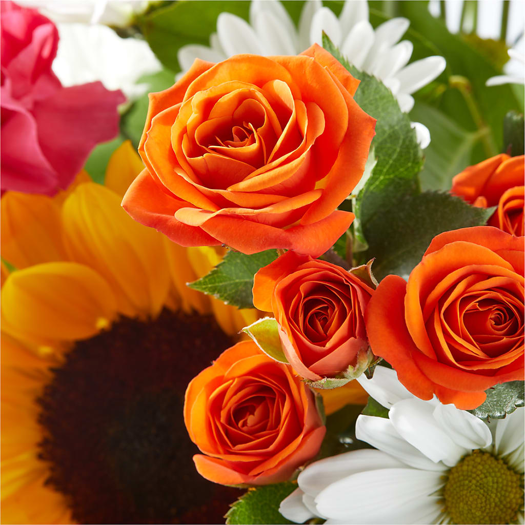 Sun-drenched Blooms Bouquet –  Love Blossoms Florist, Lexington NC