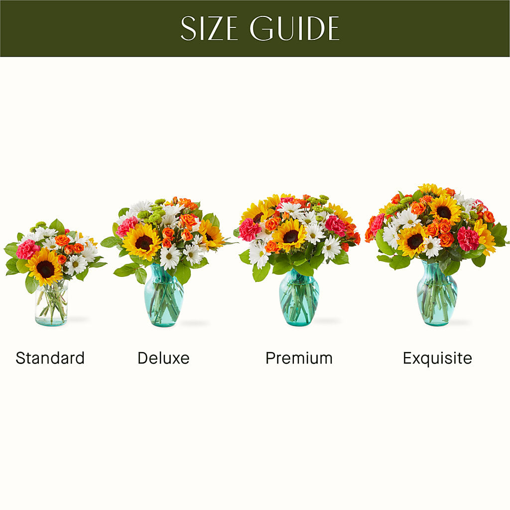 Sun-drenched Blooms Bouquet –  Love Blossoms Florist, Lexington NC