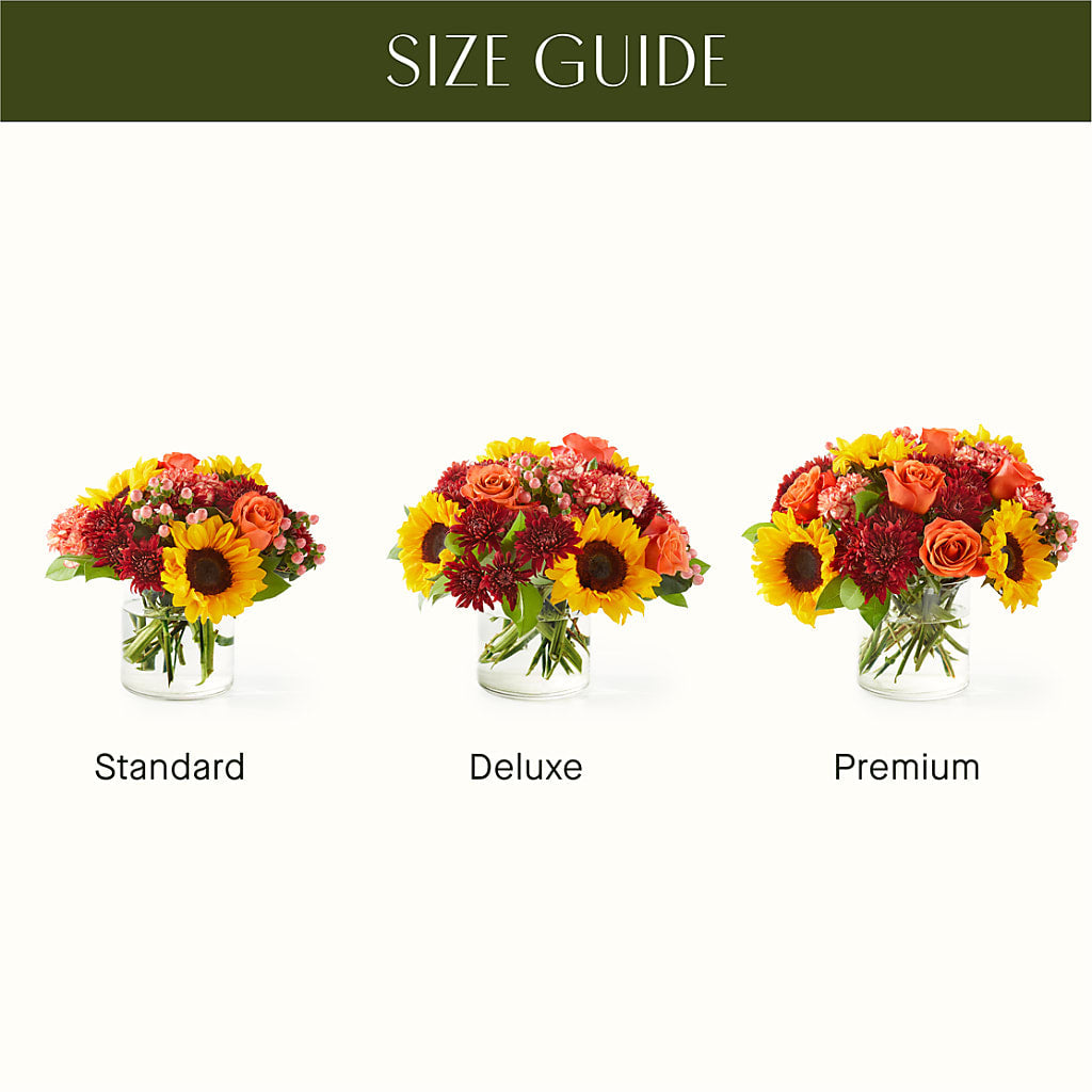 September Sunset Bouquet –  Love Blossoms Florist, Lexington NC