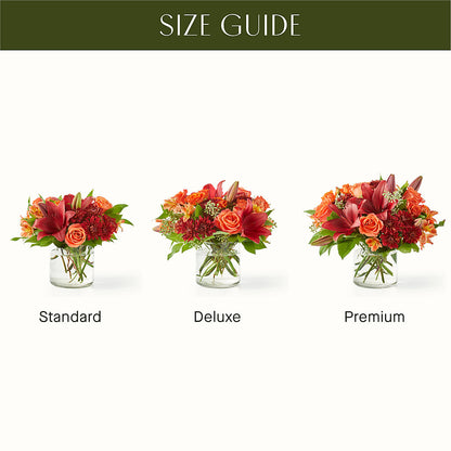 Crimson Leaves Bouquet –  Love Blossoms Florist, Lexington NC