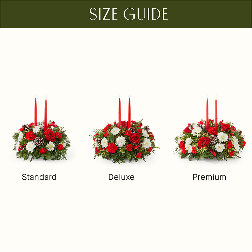 Holiday Soiree Centerpiece –  Love Blossoms Florist, Lexington NC
