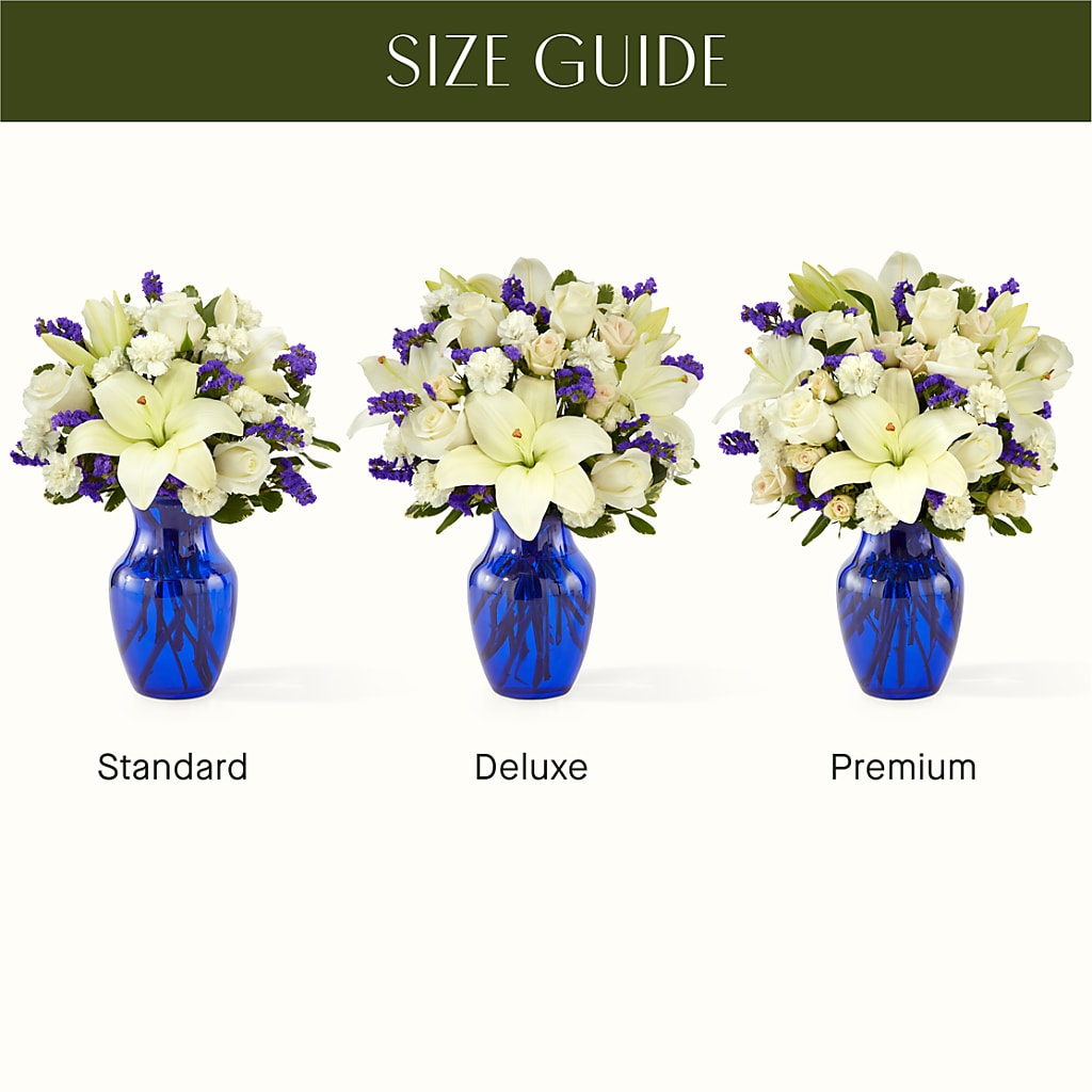 Sapphire Rush Bouquet –  Love Blossoms Florist, Lexington NC