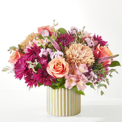 Berry Cobbler Bouquet with Ivory Vase –  Love Blossoms Florist, Lexington NC