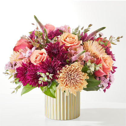 Berry Cobbler Bouquet with Ivory Vase –  Love Blossoms Florist, Lexington NC