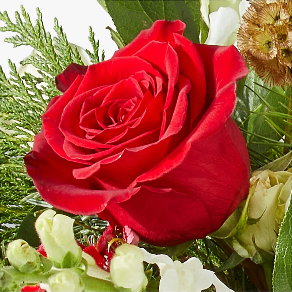 Deck the Halls Bouquet –  Love Blossoms Florist, Lexington NC