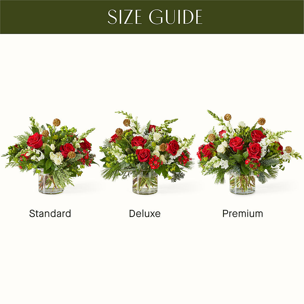 Deck the Halls Bouquet –  Love Blossoms Florist, Lexington NC