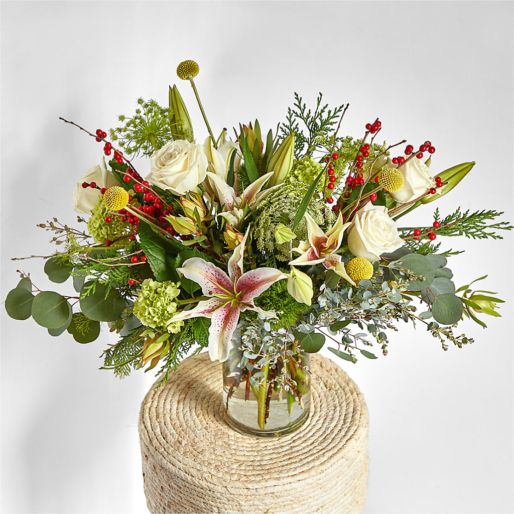 Berry & Bright Bouquet –  Love Blossoms Florist, Lexington NC