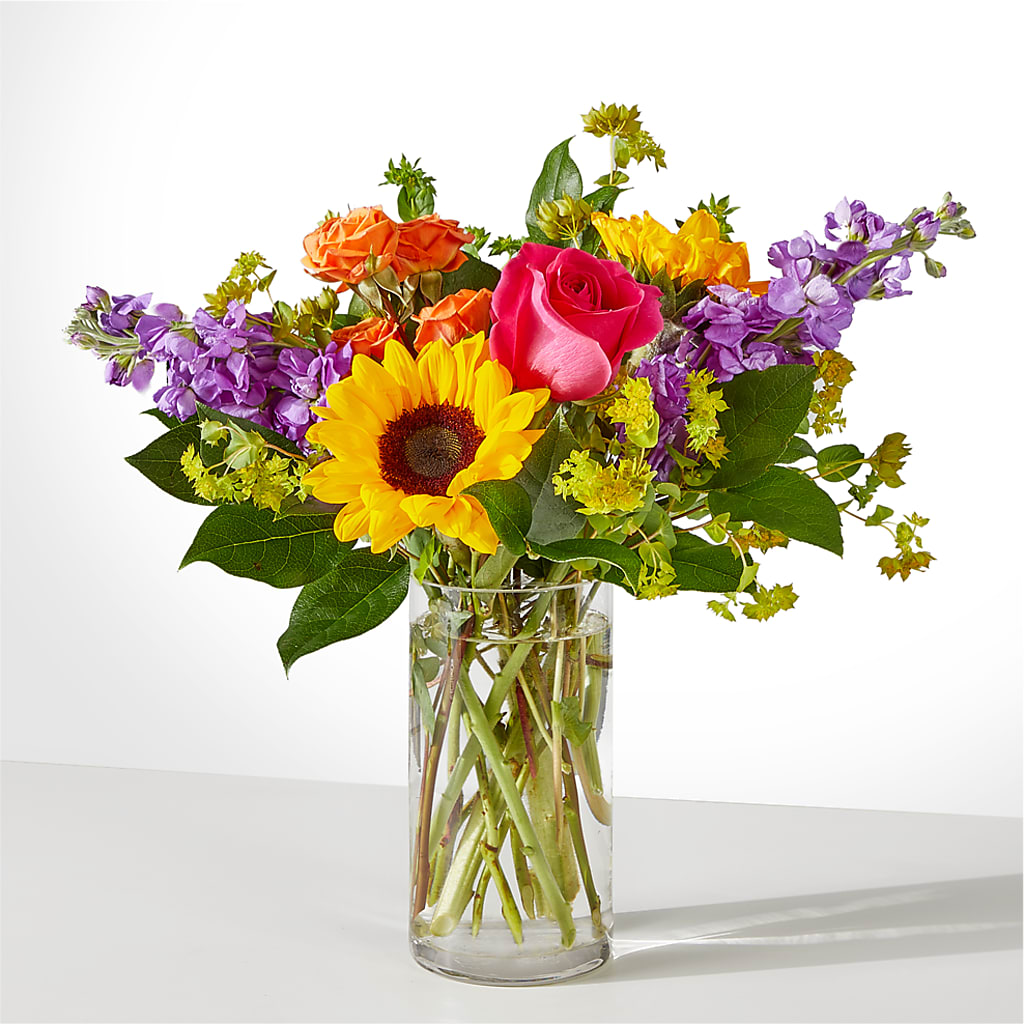 Vibrant Greetings Bouquet –  Love Blossoms Florist, Lexington NC